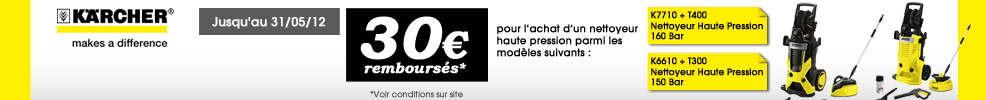 Pour l'achat d'un nettoyeur haute pression