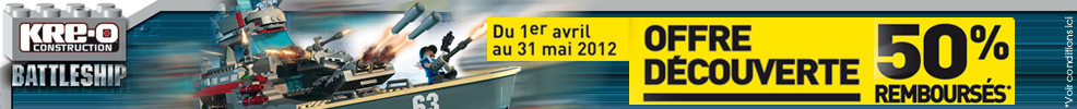 Pour l'achat d'un produit de la marque KRE-O