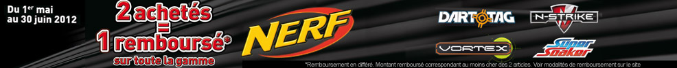 Sur toute la gamme NERF