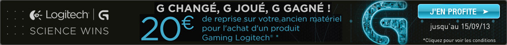 Jusqu'au 15 septembre, Logitech rembourse 20€ sur votre accessoire Gaming contre le renvoi de votre ancien produit