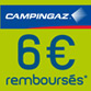 Campingaz vous rembourse 6€!