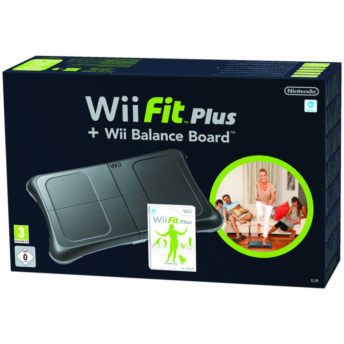 Wii Fit Plus Avec Wii Balance Board Noire Wii Nintendo Sur Ldlc 