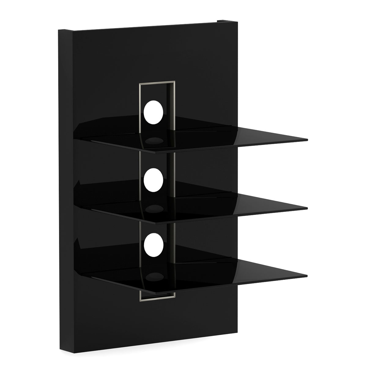 etagere murale pour elements audio-video