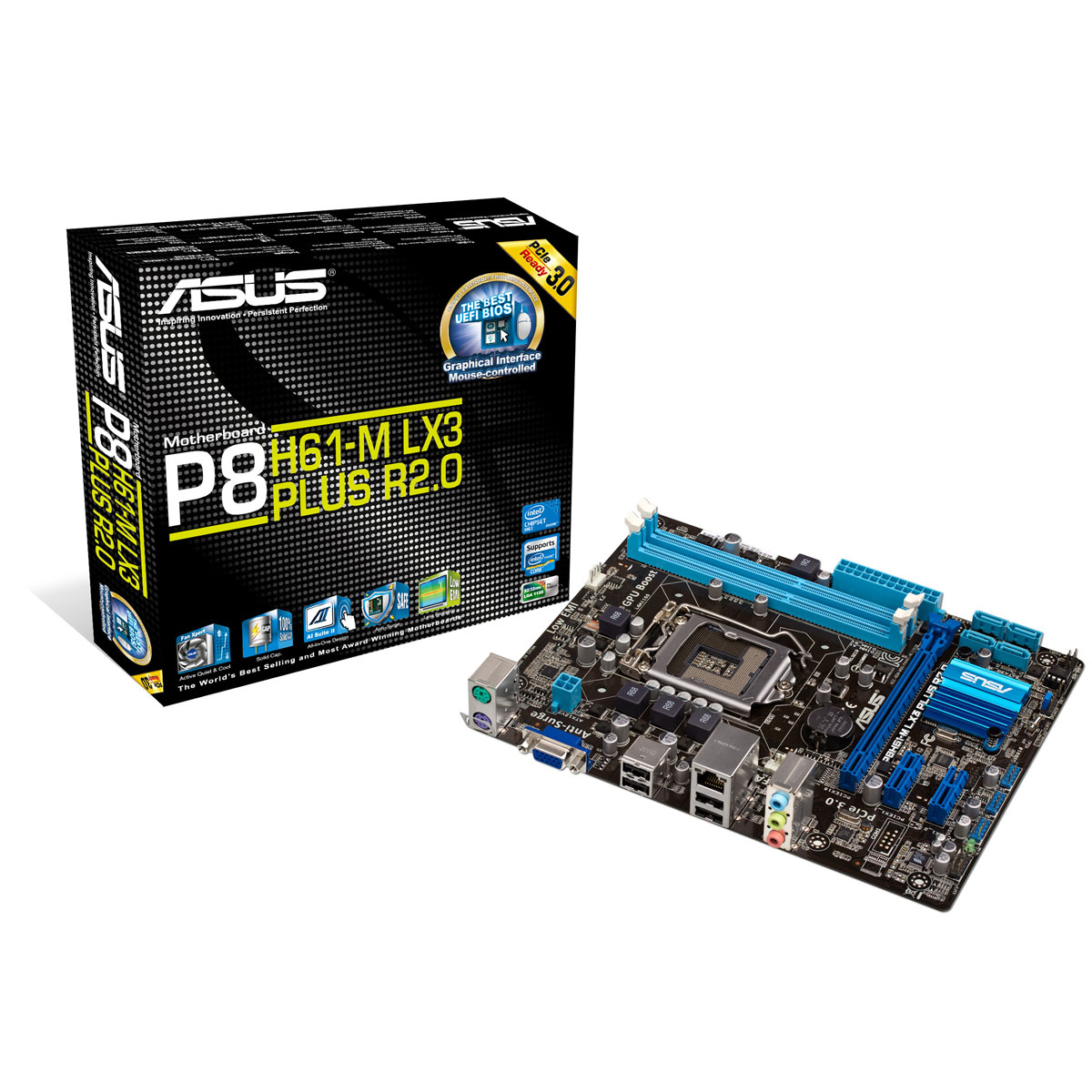 Asus P H M Lx Plus R Carte M Re Asus Sur Ldlc