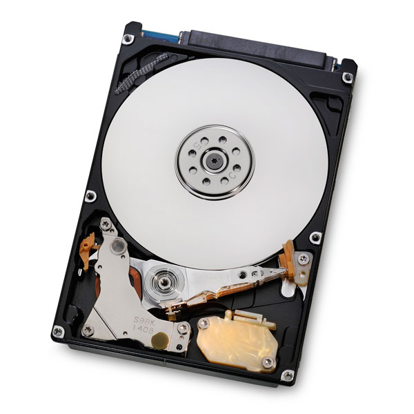 Disque dur interne Hitachi Travelstar Z5K500 500 Go 7 mm Disque dur 2.5" 500 Go 7 mm 5400 RPM 8 Mo Serial ATA III 6Gb/s (bulk)