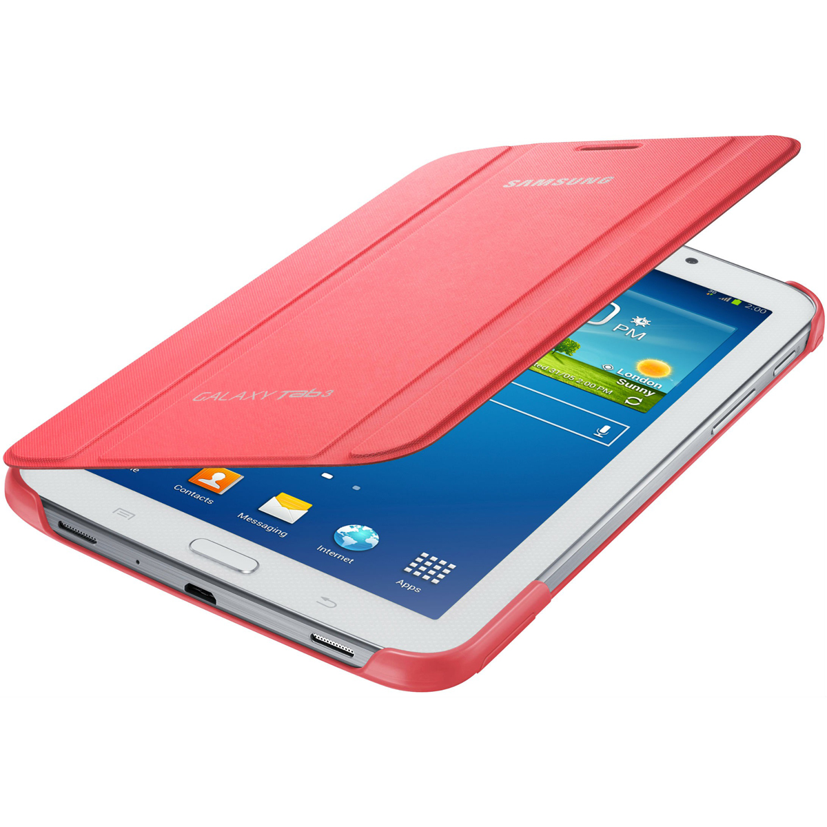 Samsung Book Cover Rose (pour Samsung Galaxy Tab 3 7.0") Accessoires