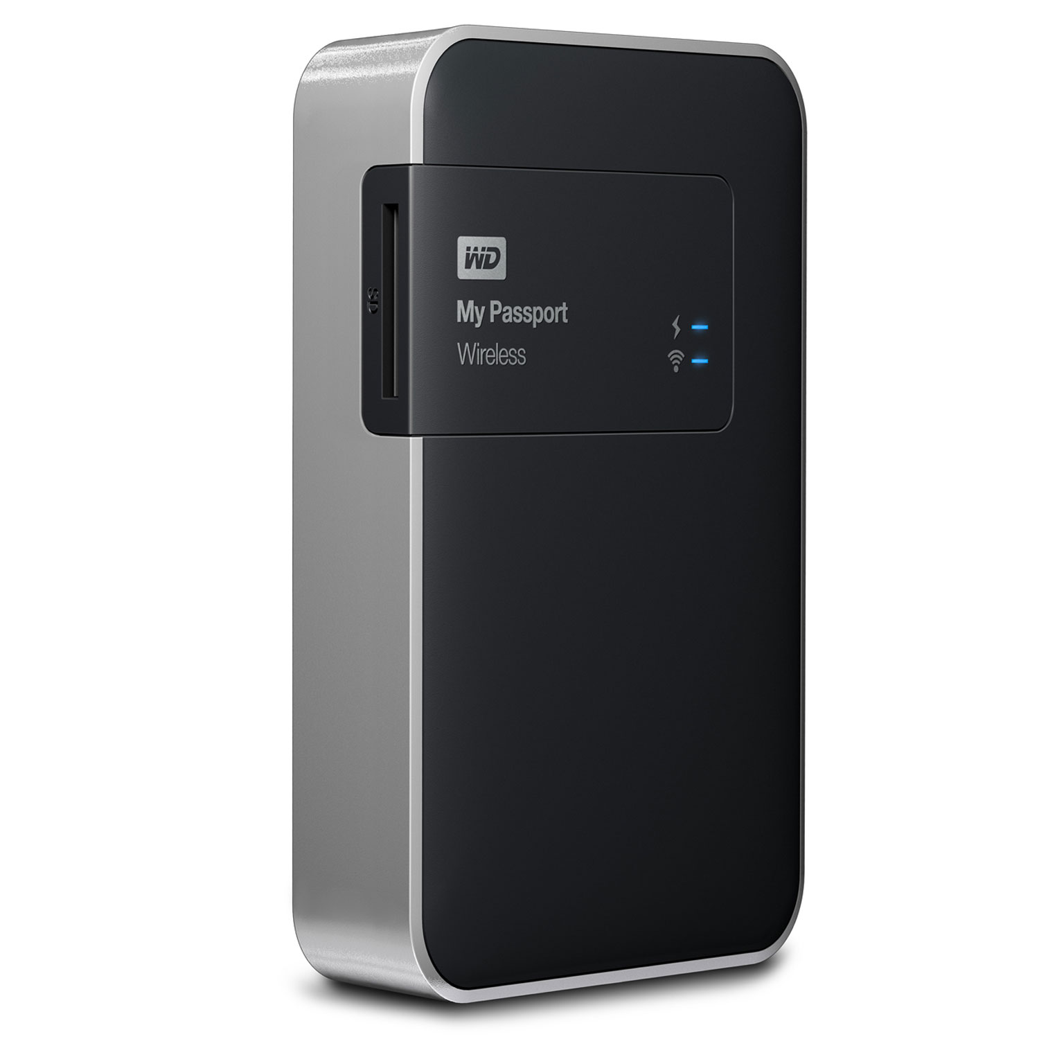 Wd My Passport Wireless To Noir Wi Fi Usb Sd Card Disque Dur