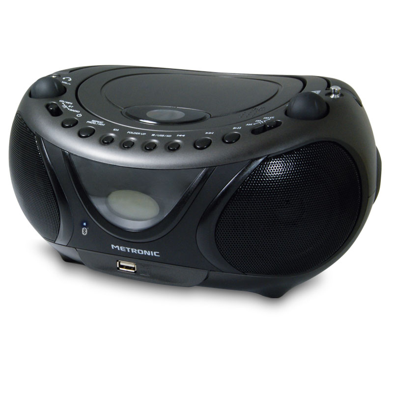 Metronic Radio CD MP3 Bluetooth Radio Avec Lecteur CD MP3 Bluetooth ET