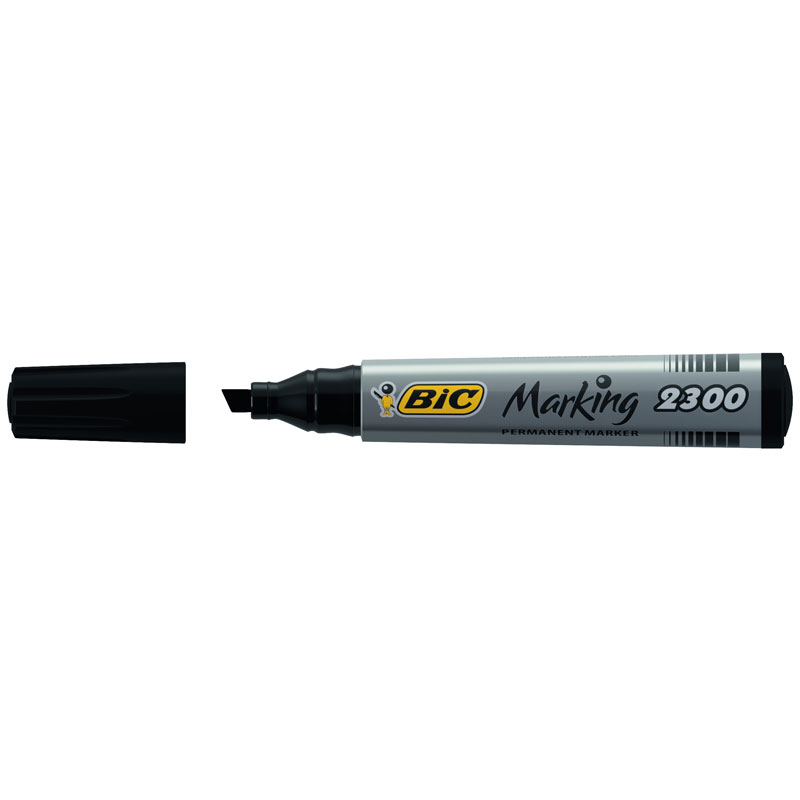 BIC Marking 2300 noir biseauté Marqueur Bic sur LDLC