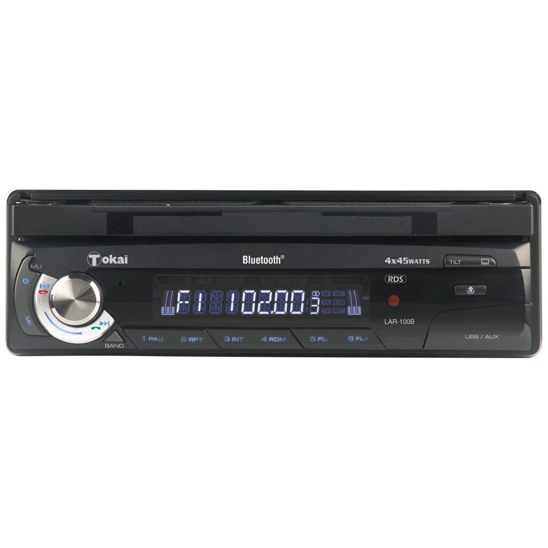 Tokai LAR 100B Autoradio MP3 avec Bluetooth, port USB et support