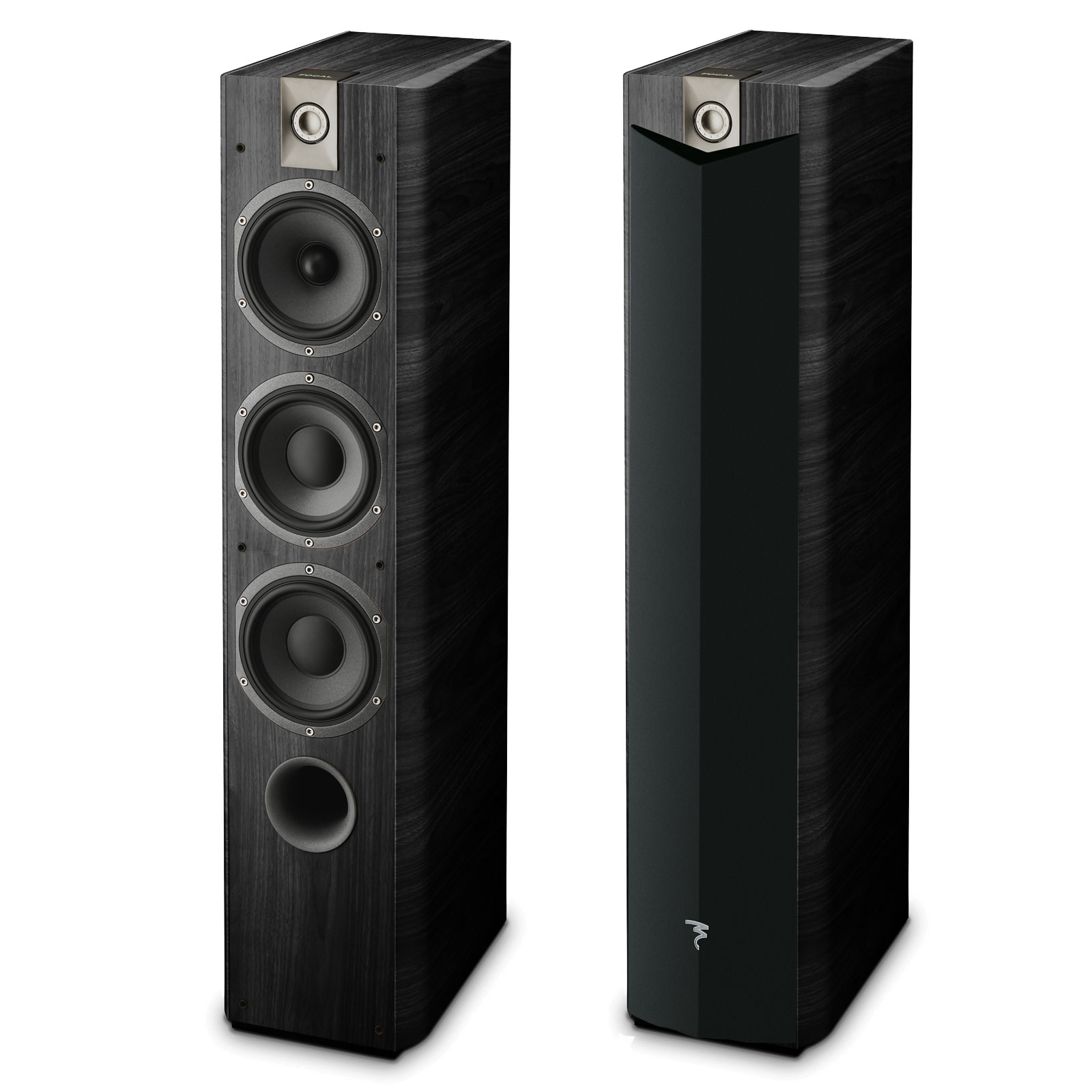 Focal Chorus 727 V2 (equivalent 726 V) Black Ash (CHORUS 727 V2 BLACK ...