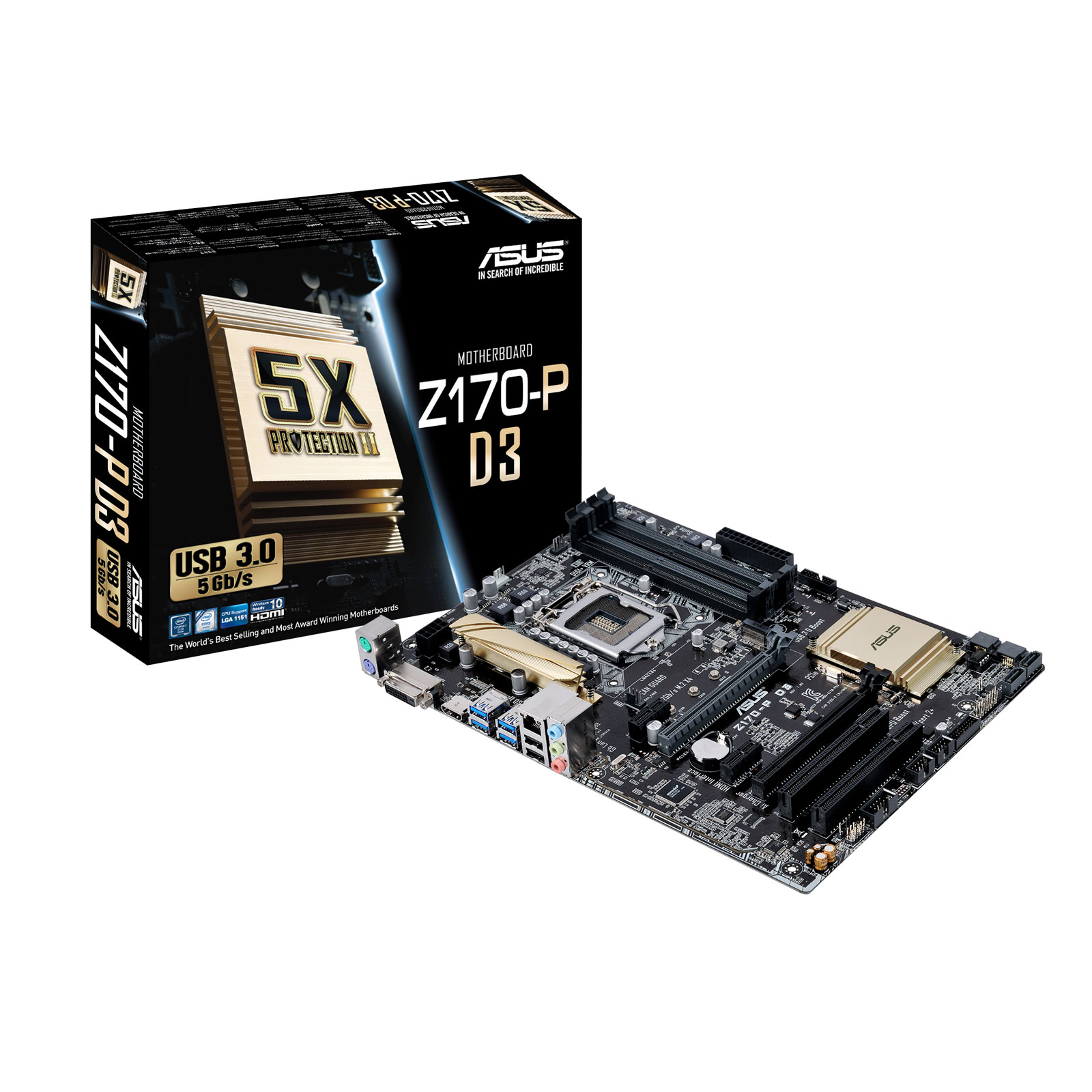 Carte Mère ASUS Z390-PLUS + Processeur Intel Core I9-9900KF + 2x DDR4 - Occasion
