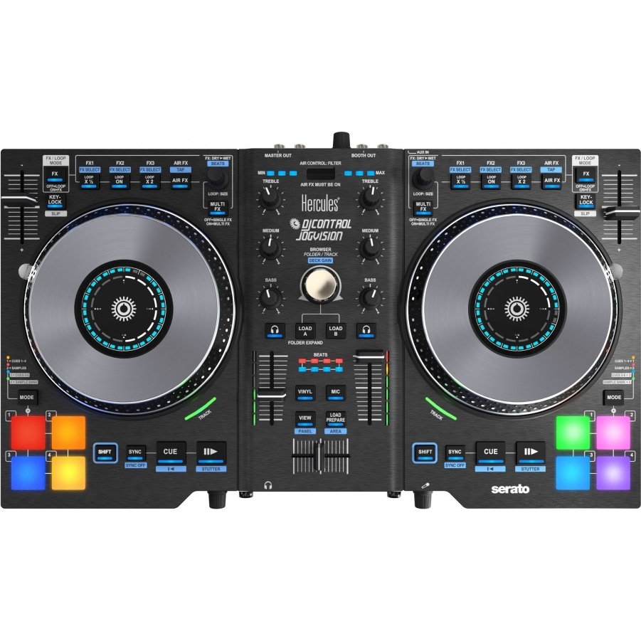 Hercules DJControl Jogvision Table de mixage Hercules sur LDLC