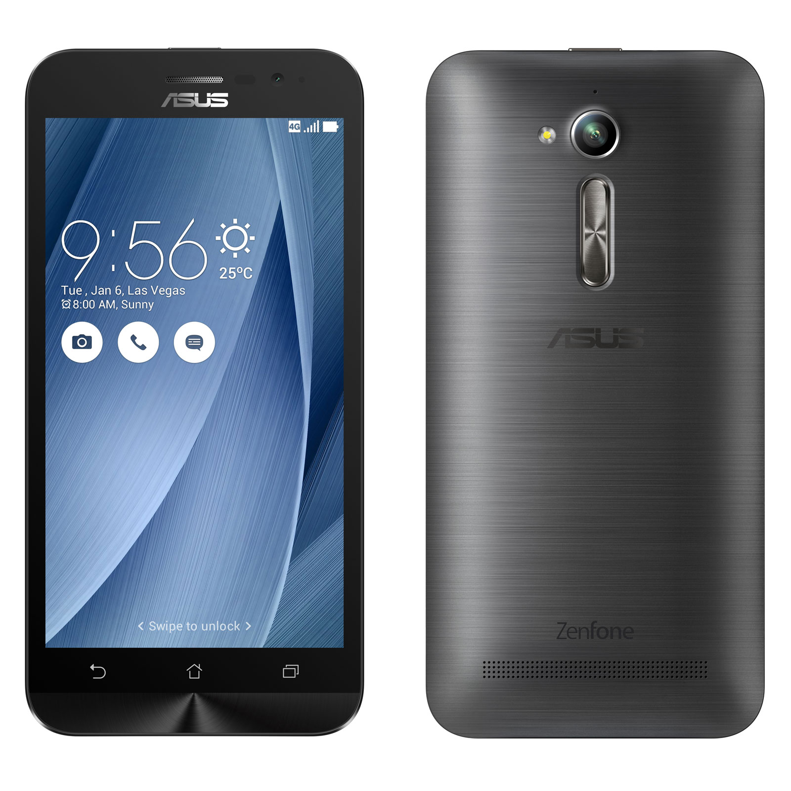 ASUS ZenFone Go ZB500KL Argent - Mobile & smartphone ASUS sur LDLC