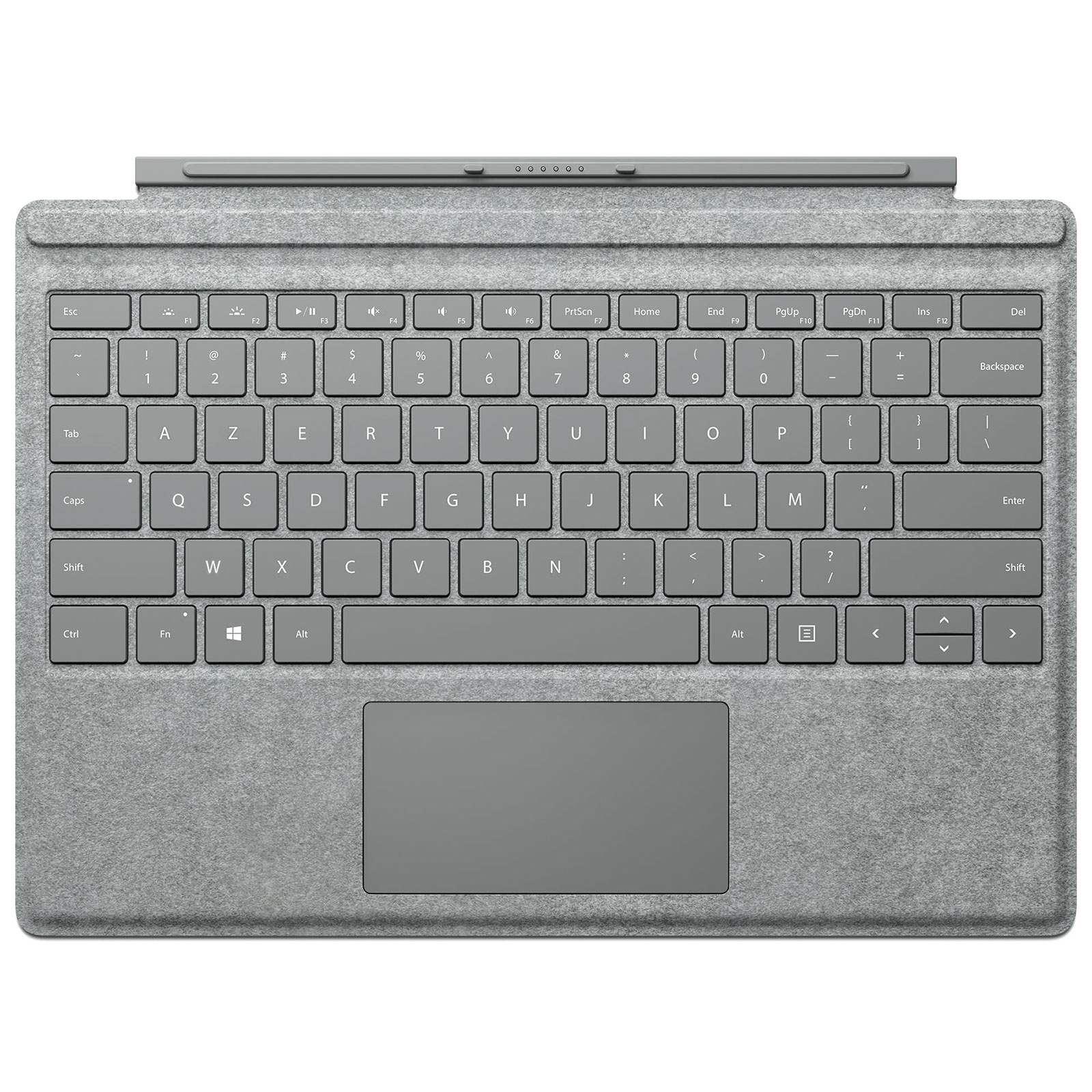 Microsoft Type Cover Surface Pro 4 Gris Alcantara - Accessoires PC