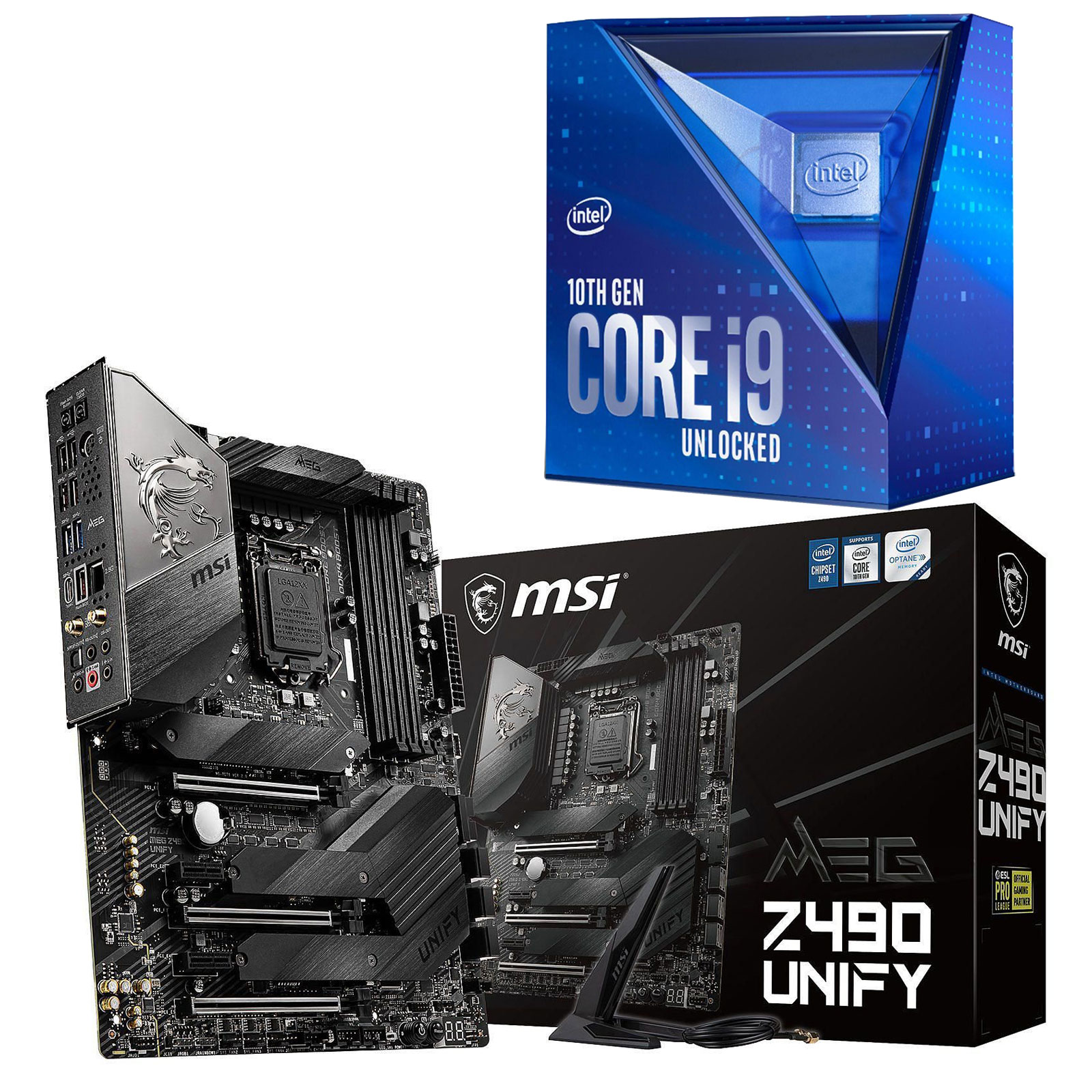 Kit Upgrade PC Core i9K MSI MPG Z490 UNIFY Achat Kit de mise à jour