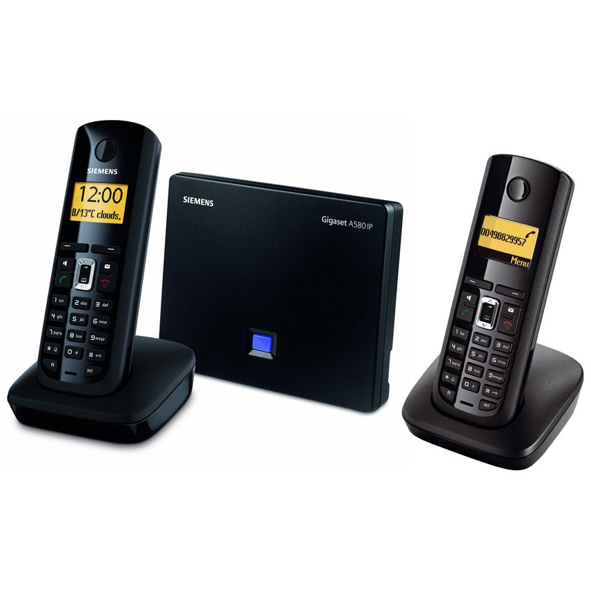 Siemens Gigaset A580 IP Duo - Téléphone sans fil Siemens sur LDLC
