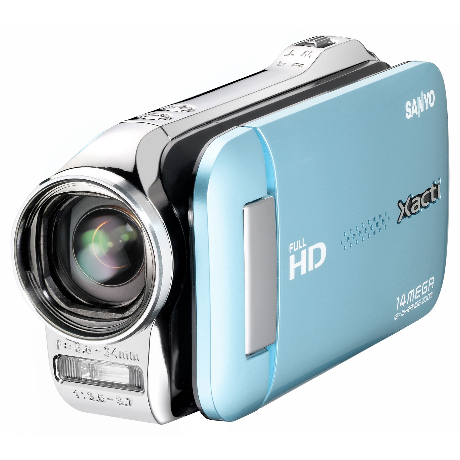 Sanyo Xacti VPC GH1 Bleu Caméscope numérique Sanyo sur LDLC