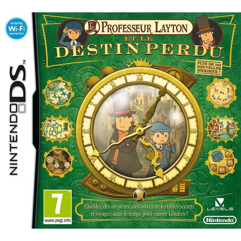 Professeur Layton Et Le Destin Perdu (DS) - Jeux Nintendo DS Nintendo ...