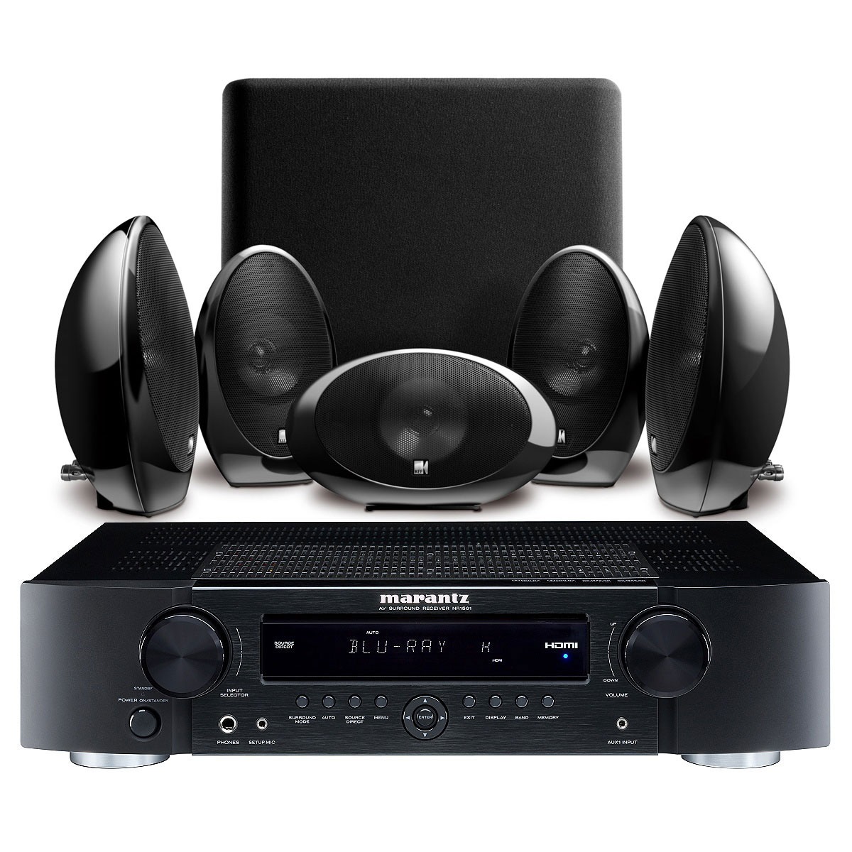 Branchement ampli marantz nr1501