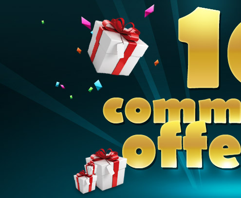 16 commandes offertes*