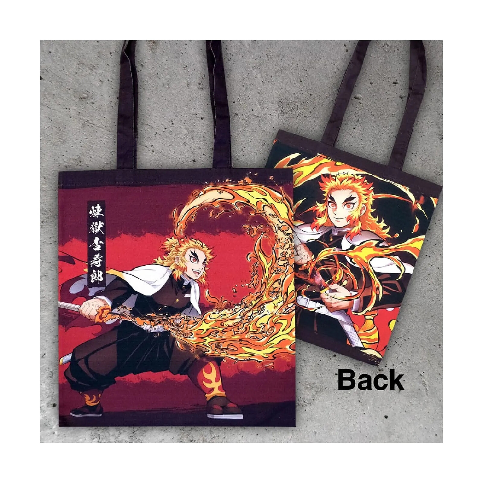 Demon Slayer Kimetsu No Yaiba Sac Shopping Kyojuro Rengoku Sacs