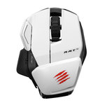 Souris laser modulable sans fil à 6 boutons compatible PC et Android (coloris blanc)