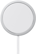 Vue de face d'un chargeur MagSafe avec câble
