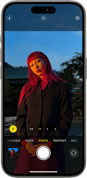 L'iPhone 15 Pro permet de réaliser des portraits nouvelle génération