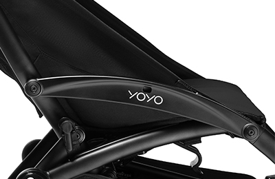 Poussette Compacte YOYO² 6+ Chassis Noir - Noir