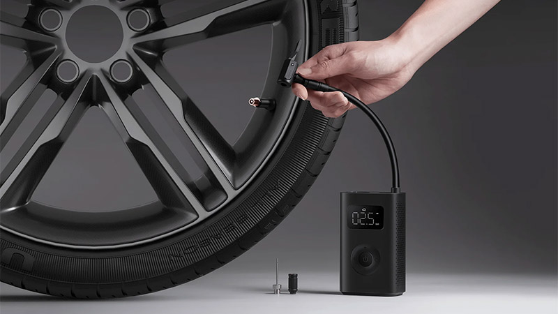 Gonfleur électrique portable Xiaomi Mi Air Pump 2 - USB-C, LED intégrée –