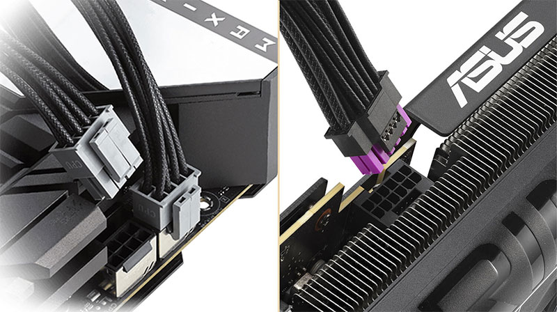 ASUS Pro WS 3000W Platinum - câbles et connectique