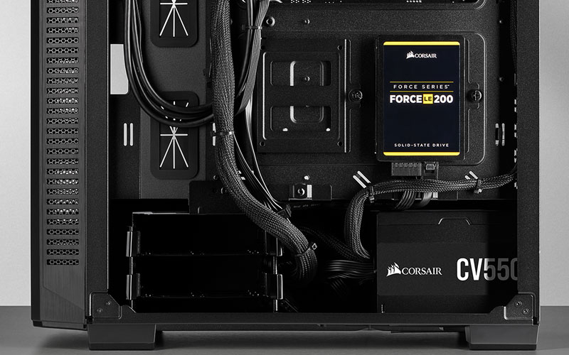 thumbnail image 2 of Corsair CV Series CV550 Watt 80 Plus® Bronze Certified PSU 2 of 14