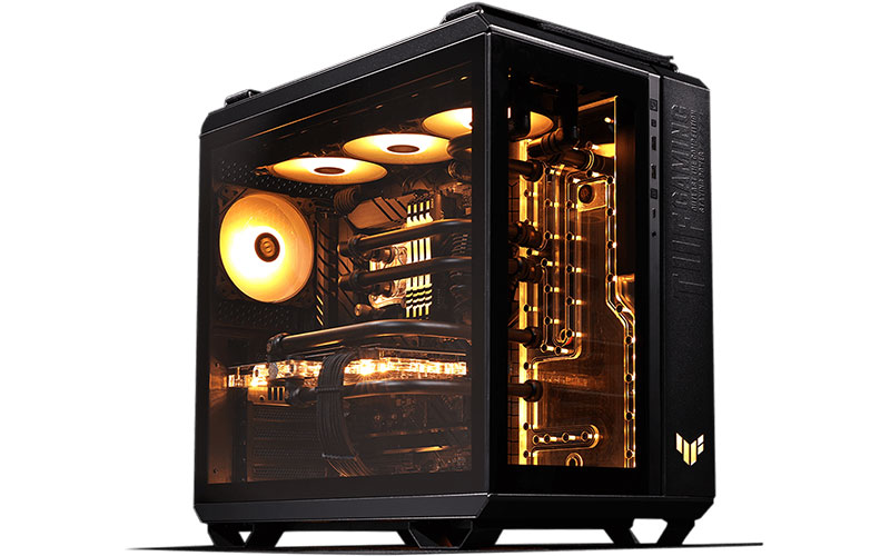 ASUS TUF Gaming GT502 - Black - PC cases - LDLC 3-year warranty