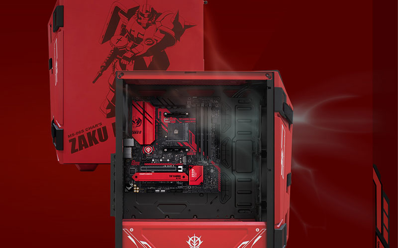 ASUS TUF GAMING GT301 Zaku II Edition - PC cases - LDLC | Holy Moley