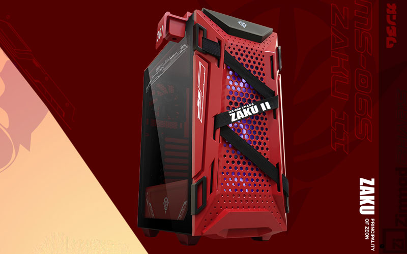 ASUS TUF GAMING GT301 Zaku II Edition - PC cases - LDLC | Holy Moley