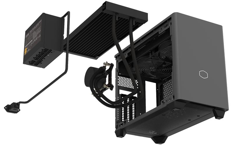 Cooler Master MasterBox NR200P MAX - Black - PC cases - LDLC