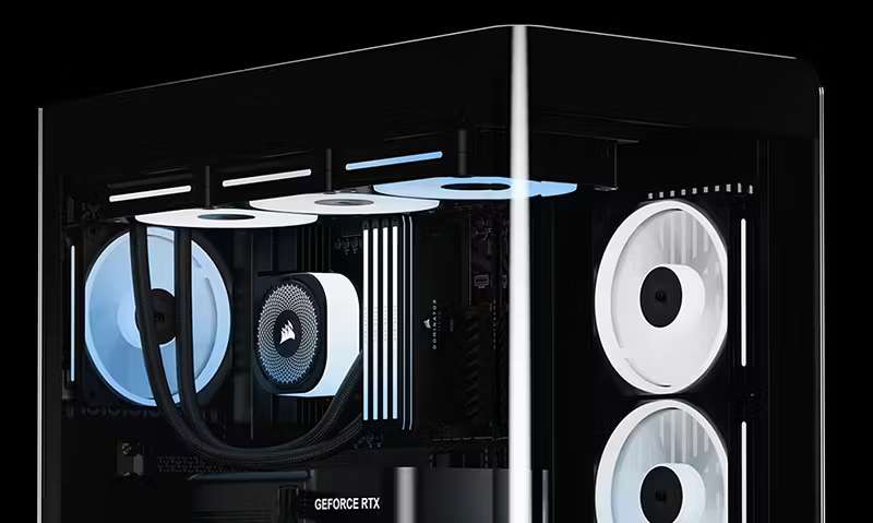 Corsair FRAME 4500X LX-R RGB iCUE LINK (Negro) - Caja de PC - LDLC