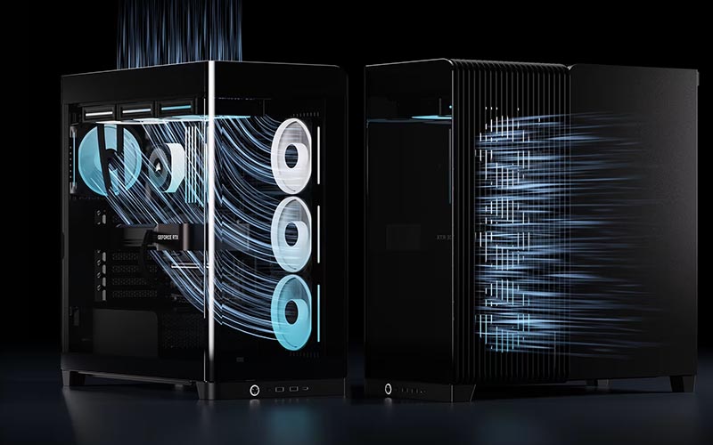 Corsair FRAME 4500X LX-R RGB iCUE LINK (Negro) - Caja de PC - LDLC