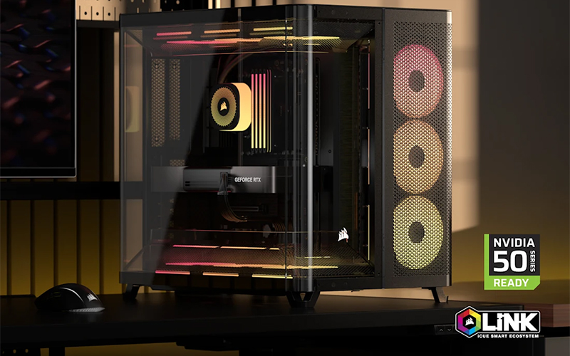 Corsair AIR 5400 LX-R RGB iCUE LINK (Blanco) - Caja de PC - LDLC