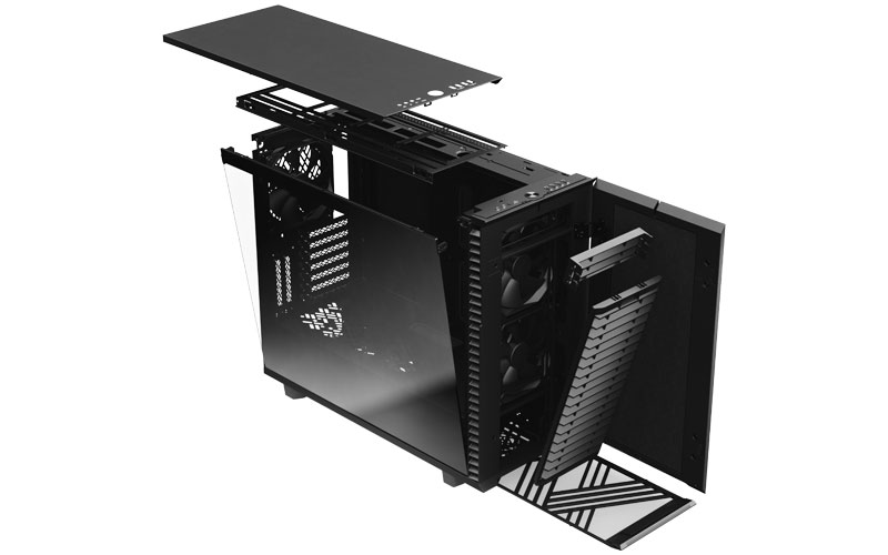 Fractal Design Define 7 TG Dark Black - PC cases - LDLC