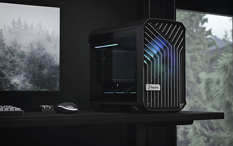 Fractal Design Torrent Nano Black TG Dark - PC cases - LDLC | Holy