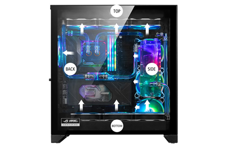 Lian Li O11D XL ROG Certified (White) - PC cases - LDLC | Holy Moley