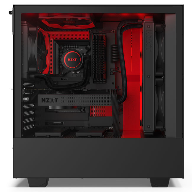 NZXT PCケース　H510i NZXT H510i Black/Red - PC cases - LDLC | Holy Moley