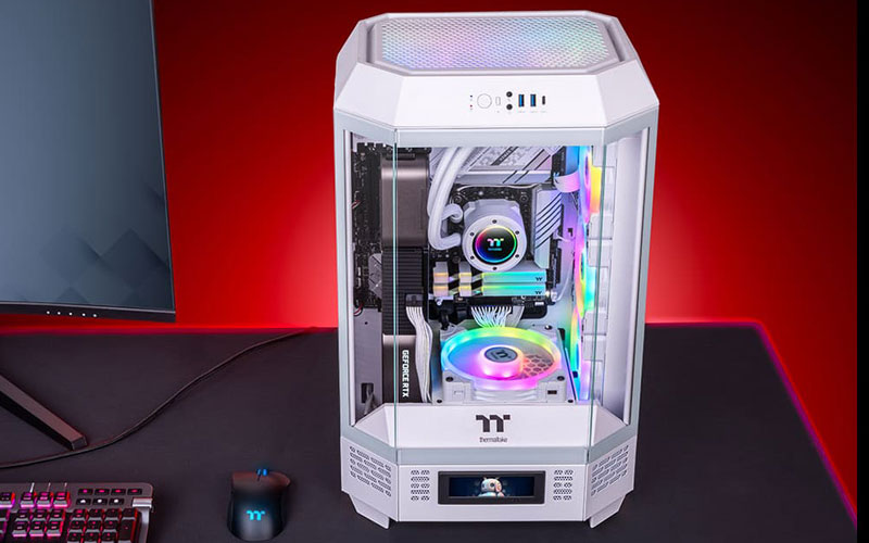 Thermaltake The Tower 300 - White . - PC cases - LDLC 3-year Thermaltake The Tower 300 - White . - PC cases - LDLC 3-year