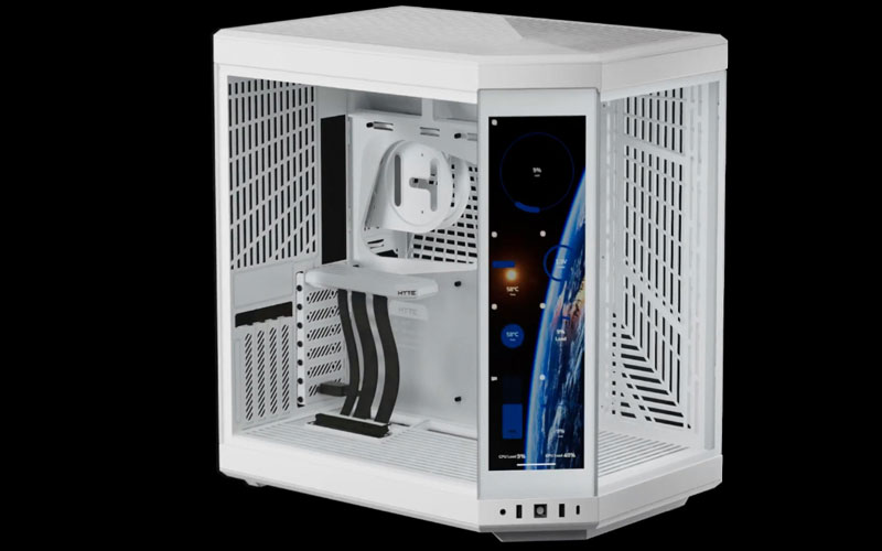 HYTE Y70 Touch Infinite [ホワイト] Amazon.com: Hyte Y70 Touch Infinite Dual Chamber ATX Mid Tower