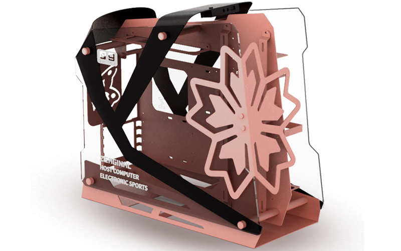PCケース(自作PC用) ZEAGINAL ZC-09 Zeaginal ZC-09 (Black/Pink) - PC cases - LDLC | Holy Moley