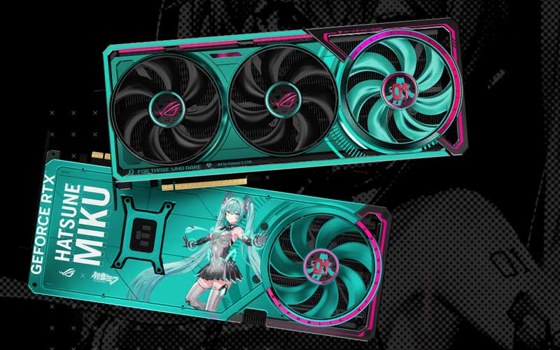 ASUS ROG Astral GeForce RTX 5080 16GB GDDR7 OC Hatsune Miku