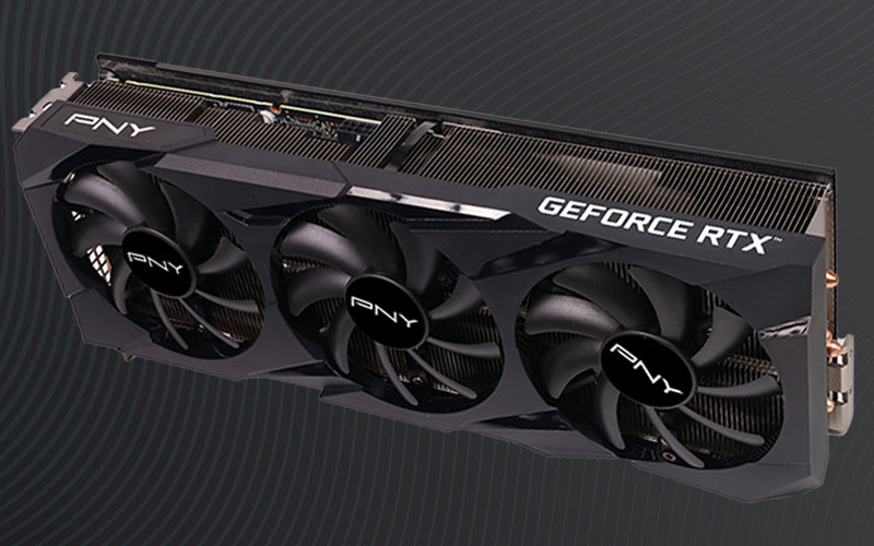 PNY GeForce RTX 3070 Ti 8GB VERTO Triple Fan LHR - Carte graphique PNY sur LDLC