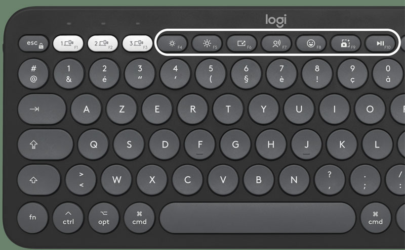 Logitech Pebble 2 Combo for Mac - Pack clavier souris - Garantie 3 ans LDLC